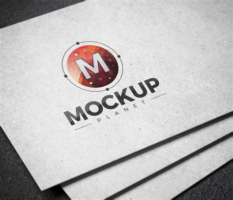 Mockups Para Presentar Logos