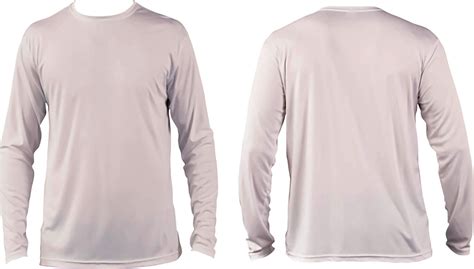 Download Mockup Kaos Lengan Panjang Depan Belakang&nbsp;Psd