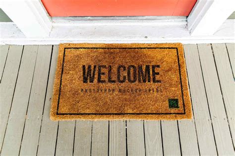 Free Doormat Mockup