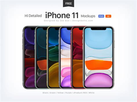 Iphone 11 Psd&nbsp;Template
